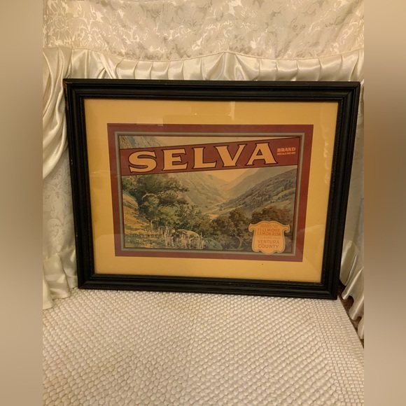 SELVA CRATE LABEL - Picture 1 of 11